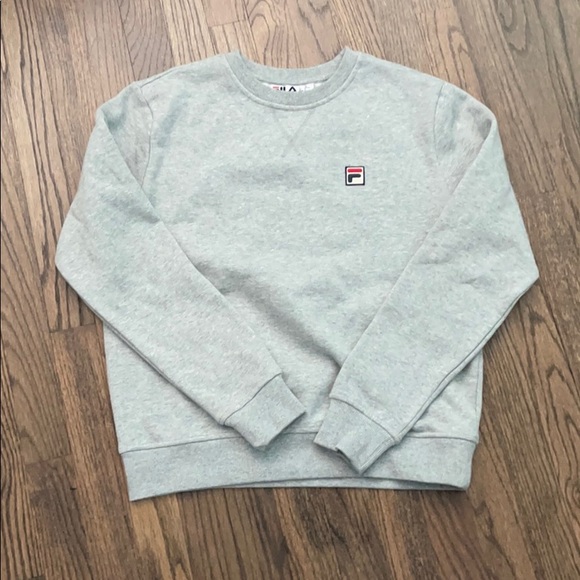 Grey Fila crew neck sweater. Size small. - Picture 1 of 1
